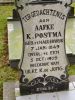 Grave / Graf Aafke Kornelis Postma